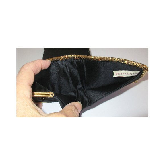 Vintage 40s Bond Street Ltd Gold Mesh Wallet Coin Purse New wBox Germany US Zone - Picture 6 of 10